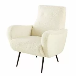 Maisons Du Monde Fauteuils Fauteuil Effet Peau De Mouton