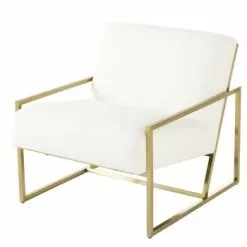 Maisons Du Monde Fauteuils Fauteuil En Velours Jaune Pieds En Acier Doré 10 Maisons Du Monde Fauteuils Fauteuil En Velours Jaune Pieds En Acier Doré -Chaise Soldes Magasin fauteuil en coton blanc et pieds en metal dore citizen 1000 4 12 199108 1 1
