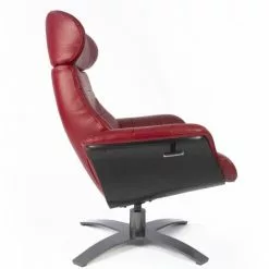 My New Design Fauteuils Fauteuil En Cuir Et Bois Noir - Cuir Rouge 8 My New Design Fauteuils Fauteuil En Cuir Et Bois Noir - Cuir Rouge -Chaise Soldes Magasin fauteuil en cuir et bois noir cuir rouge 2