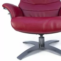 My New Design Fauteuils Fauteuil En Cuir Et Bois Noir - Cuir Rouge 10 My New Design Fauteuils Fauteuil En Cuir Et Bois Noir - Cuir Rouge -Chaise Soldes Magasin fauteuil en cuir et bois noir cuir rouge 4