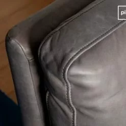 PIB Fauteuils Fauteuil En Cuir Pleine Fleur Gris 9 PIB Fauteuils Fauteuil En Cuir Pleine Fleur Gris -Chaise Soldes Magasin fauteuil en cuir pleine fleur gris 4