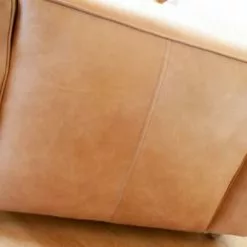 PIB Fauteuils Fauteuil En Cuir Pleine Fleur Marron -Chaise Soldes Magasin fauteuil en cuir pleine fleur marron 3