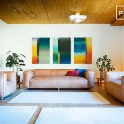 PIB Fauteuils Fauteuil En Cuir Pleine Fleur Marron -Chaise Soldes Magasin fauteuil en cuir pleine fleur marron 4