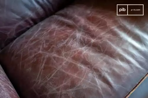 PIB Fauteuils Fauteuil En Cuir Pleine Fleur Rouge Marsala 5 PIB Fauteuils Fauteuil En Cuir Pleine Fleur Rouge Marsala – Image 5