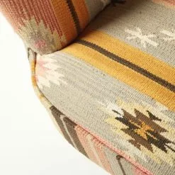 Maisons Du Monde Fauteuils Fauteuil En Kilim Multicolore -Chaise Soldes Magasin fauteuil en kilim multicolore 1000 0 10 175695 5