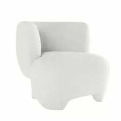 Potiron Paris Fauteuils Fauteuil En Laine Bouclée écrue