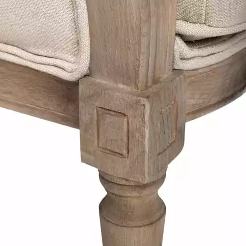 Maisons Du Monde Fauteuils Fauteuil En Lin 3 Maisons Du Monde Fauteuils Fauteuil En Lin – Image 3