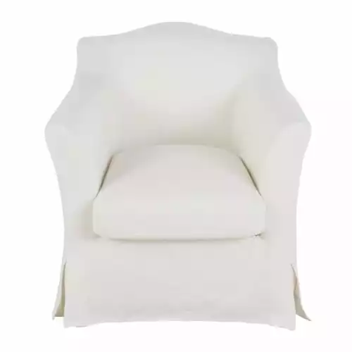 Maisons Du Monde Fauteuils Fauteuil En Lin Froissé Blanc 1 Maisons Du Monde Fauteuils Fauteuil En Lin Froissé Blanc