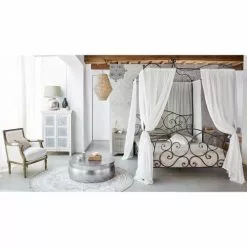 Maisons Du Monde Fauteuils Fauteuil En Lin Ivoire -Chaise Soldes Magasin fauteuil en lin ivoire 1000 0 23 132617 11