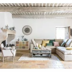 Maisons Du Monde Fauteuils Fauteuil En Lin Ivoire -Chaise Soldes Magasin fauteuil en lin ivoire 1000 0 23 132617 13