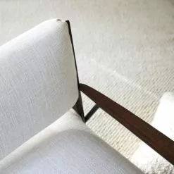 Tikamoon Fauteuils Fauteuil En Mindi Et Tissu -Chaise Soldes Magasin fauteuil en mindi et tissu 4