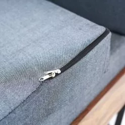 Tikamoon Fauteuils Fauteuil En Palissandre Massif Et Tissu -Chaise Soldes Magasin fauteuil en palissandre massif et tissu 4