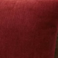 Grenier Alpin Fauteuils Fauteuil En Pin Recyclé Et Tissu Rouge -Chaise Soldes Magasin fauteuil en pin recycle et tissu rouge 3