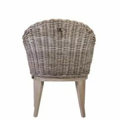 MOYCOR Fauteuils Fauteuil En Rotin Beige -Chaise Soldes Magasin fauteuil en rotin beige 2