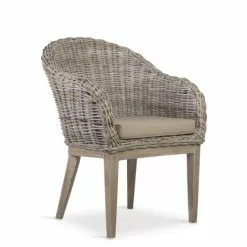 MOYCOR Fauteuils Fauteuil En Rotin Beige