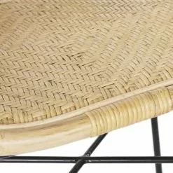 Maisons Du Monde Fauteuils Fauteuil En Rotin Et Métal Noir -Chaise Soldes Magasin fauteuil en rotin et metal noir 1000 14 15 222153 4