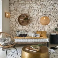 Maisons Du Monde Fauteuils Fauteuil En Rotin Et Métal Noir -Chaise Soldes Magasin fauteuil en rotin et metal noir 1000 14 15 222153 5