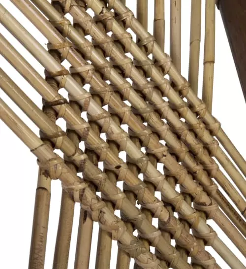 MOYCOR Fauteuils Fauteuil En Rotin Marron Et Polyester Beige 5 MOYCOR Fauteuils Fauteuil En Rotin Marron Et Polyester Beige – Image 5