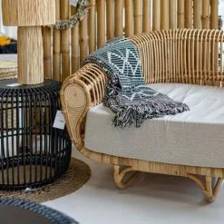 HYDILE Fauteuils Fauteuil En Rotin Naturel -Chaise Soldes Magasin fauteuil en rotin naturel 4