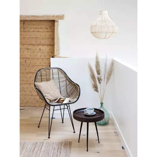 Rendez Vous Déco Fauteuils Fauteuil En Rotin Naturel Foncé 2 Rendez Vous Déco Fauteuils Fauteuil En Rotin Naturel Foncé – Image 2