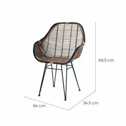 Rendez Vous Déco Fauteuils Fauteuil En Rotin Naturel Foncé 9 Rendez Vous Déco Fauteuils Fauteuil En Rotin Naturel Foncé -Chaise Soldes Magasin fauteuil en rotin naturel fonce 3