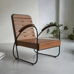 Tikamoon Fauteuils Fauteuil En Teck Massif -Chaise Soldes Magasin fauteuil en teck massif 9