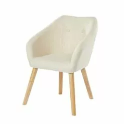 Baita Fauteuils Fauteuil En Tissu 1 Place Gris -Chaise Soldes Magasin fauteuil en tissu 1 place blanc creme 8