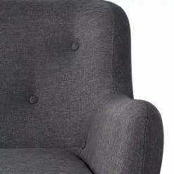 Baita Fauteuils Fauteuil En Tissu 1 Place Gris -Chaise Soldes Magasin fauteuil en tissu 1 place gris 7