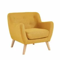Baita Fauteuils Fauteuil En Tissu 1 Place Jaune 8 Baita Fauteuils Fauteuil En Tissu 1 Place Jaune -Chaise Soldes Magasin fauteuil en tissu 1 place jaune 2