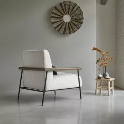 Tikamoon Fauteuils Fauteuil En Tissu -Chaise Soldes Magasin fauteuil en tissu 3