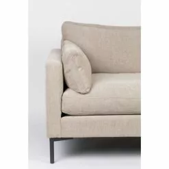 Zuiver Fauteuils Fauteuil En Tissu Beige -Chaise Soldes Magasin fauteuil en tissu beige 4