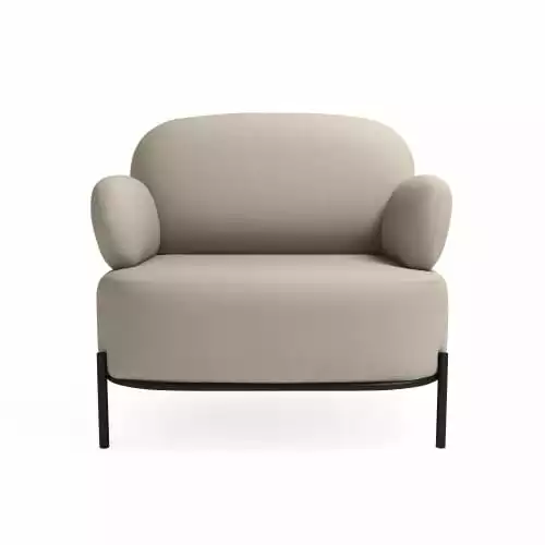 Potiron Paris Fauteuils Fauteuil En Tissu Beige 1 Potiron Paris Fauteuils Fauteuil En Tissu Beige