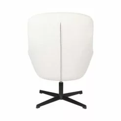 Drawer Fauteuils Fauteuil En Tissu Bouclette Ecru -Chaise Soldes Magasin fauteuil en tissu bouclette ecru 5