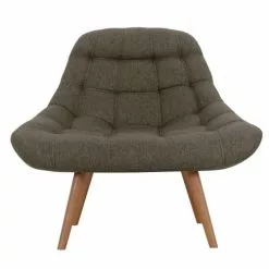 Rendez Vous Déco Fauteuils Fauteuil En Tissu Gris Foncé