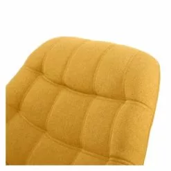 Rendez Vous Déco Fauteuils Fauteuil En Tissu Jaune -Chaise Soldes Magasin fauteuil en tissu jaune 11