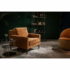 Dutchbone Fauteuils Fauteuil En Tissu Marron 9 Dutchbone Fauteuils Fauteuil En Tissu Marron -Chaise Soldes Magasin fauteuil en tissu marron 9