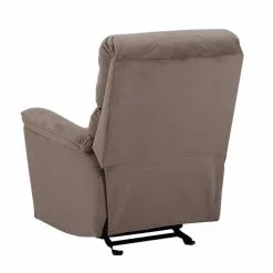 Beliani Fauteuils Fauteuil En Tissu Marron Clair -Chaise Soldes Magasin fauteuil en tissu marron clair 5