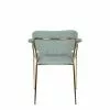 White Label Fauteuils Fauteuil En Tissu Vert Clair