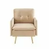 Baita Fauteuils Fauteuil En Velours 1 Place Beige
