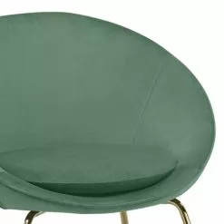 Baita Fauteuils Fauteuil En Velours 1 Place Vert 10 Baita Fauteuils Fauteuil En Velours 1 Place Vert -Chaise Soldes Magasin fauteuil en velours 1 place vert 4