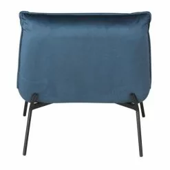 Maisons Du Monde Fauteuils Fauteuil En Velours Bleu -Chaise Soldes Magasin fauteuil en velours bleu 1000 3 2 216277 4