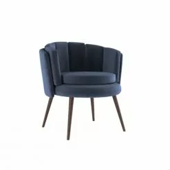 Potiron Paris Fauteuils Fauteuil En Velours Bleu Nuit 9 Potiron Paris Fauteuils Fauteuil En Velours Bleu Nuit -Chaise Soldes Magasin fauteuil en velours bleu nuit 3