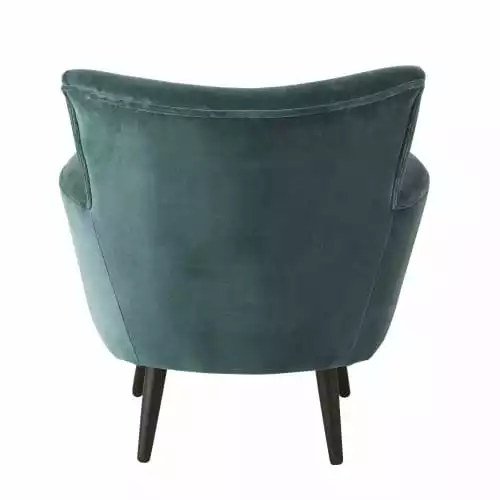Maisons Du Monde Fauteuils Fauteuil En Velours Bleu Pétrole 3 Maisons Du Monde Fauteuils Fauteuil En Velours Bleu Pétrole – Image 3