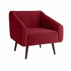 Potiron Paris Fauteuils Fauteuil En Velours Vert Sapin -Chaise Soldes Magasin fauteuil en velours bordeaux