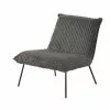 Maisons Du Monde Fauteuils Fauteuil En Velours Côtelé Gris