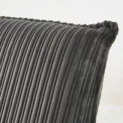Maisons Du Monde Fauteuils Fauteuil En Velours Côtelé Gris -Chaise Soldes Magasin fauteuil en velours cotele gris 1000 11 2 196310 4
