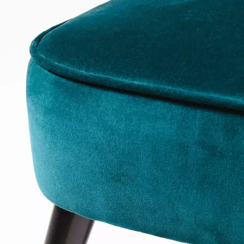 Maisons Du Monde Fauteuils Fauteuil En Velours De Coton Bleu Pétrole 5 Maisons Du Monde Fauteuils Fauteuil En Velours De Coton Bleu Pétrole – Image 5