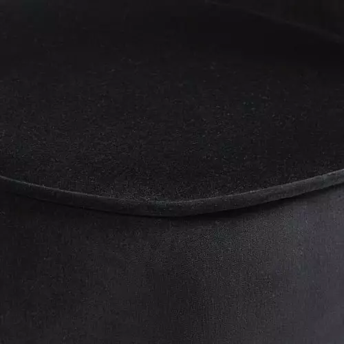 Maisons Du Monde Fauteuils Fauteuil En Velours De Coton Noir 3 Maisons Du Monde Fauteuils Fauteuil En Velours De Coton Noir – Image 3