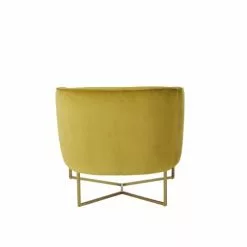 Maisons Du Monde Fauteuils Fauteuil En Velours Jaune Moutarde -Chaise Soldes Magasin fauteuil en velours jaune moutarde 1000 3 33 209953 3