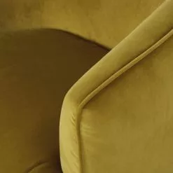 Maisons Du Monde Fauteuils Fauteuil En Velours Jaune Moutarde -Chaise Soldes Magasin fauteuil en velours jaune moutarde 1000 3 33 209953 4